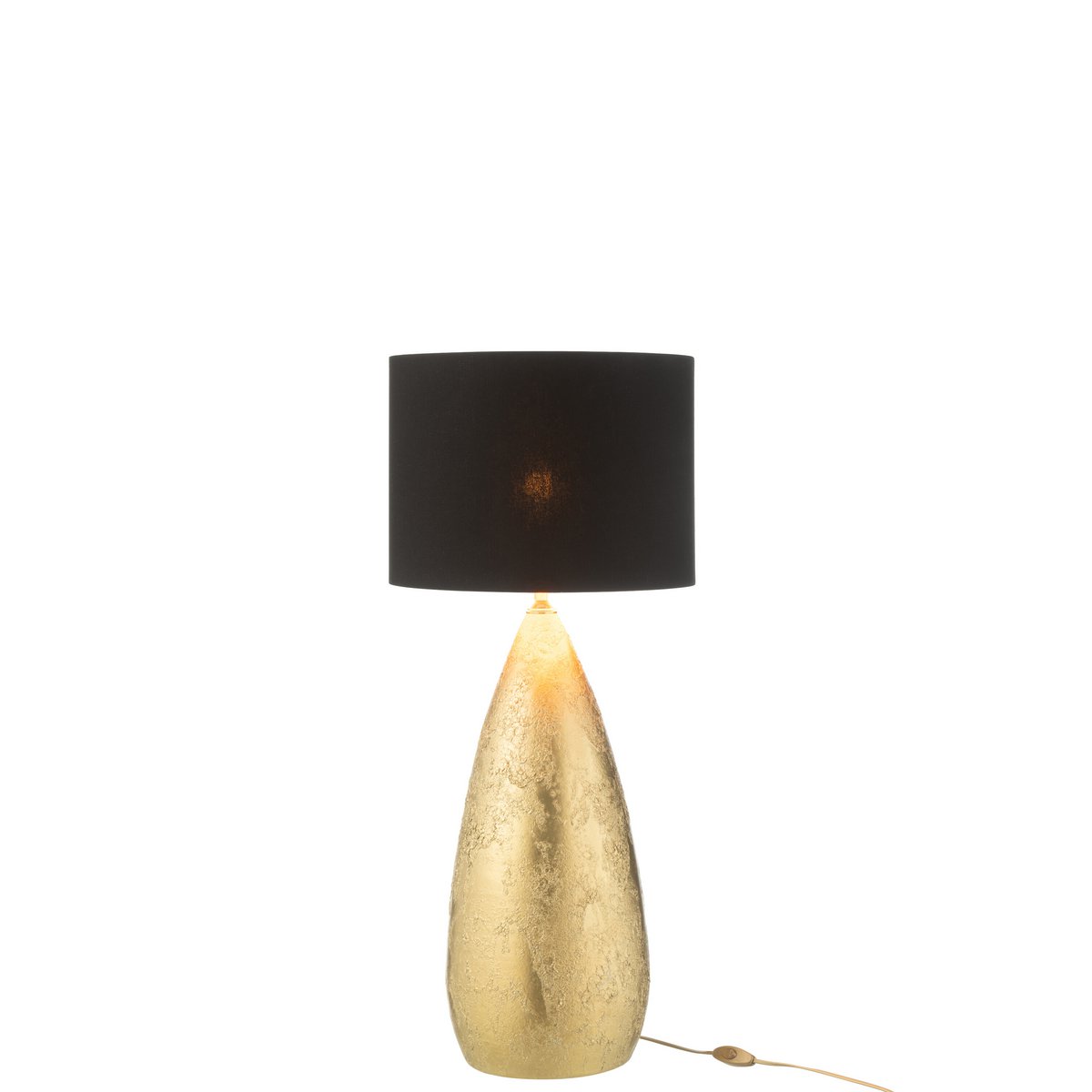 J-Line Lamp Druppel Keramiek Goud Small