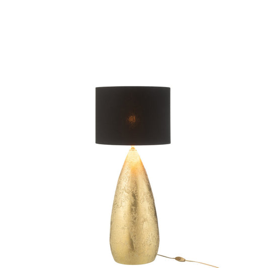 J-Line Lamp Druppel Keramiek Goud Small