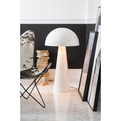 J-Line staanlamp Paddenstoel - metaal - wit - extra large