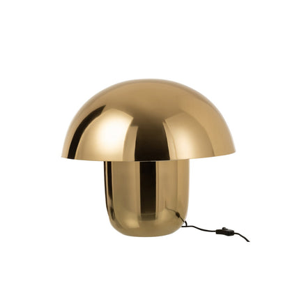 J-Line lamp Paddenstoel - ijzer - goud - large