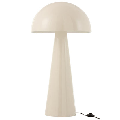 J-Line staanlamp Paddenstoel - metaal - wit - extra large