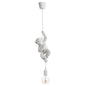 J-Line lamp Hangend - polyresin - wit